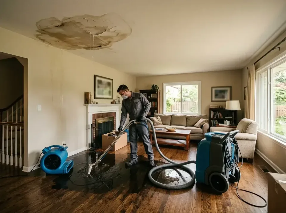 attic-pipe-burst-ceiling-drip-008 — frequently asked questions, Water Damage Restoration & Carpet Care in Brookville, OH